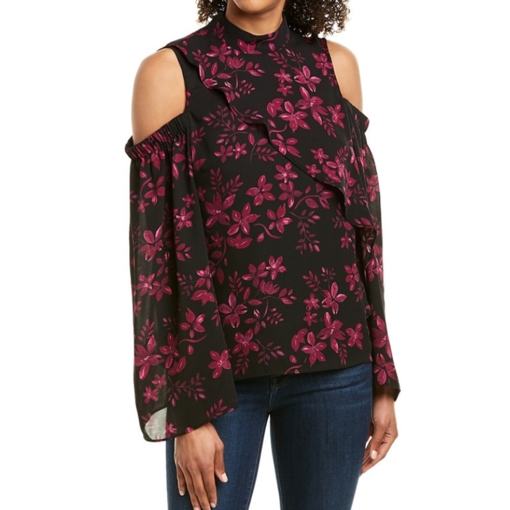 Parker midnight fleur cold shoulder to Size XS